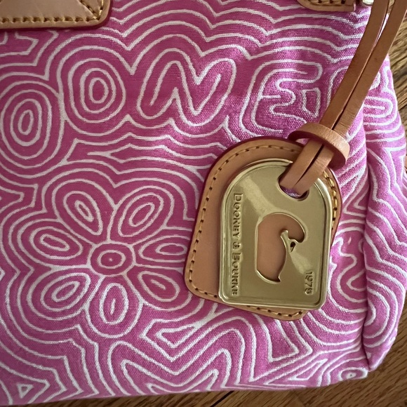 Dooney & Burke Signature Satchel Bag - Picture 8 of 12